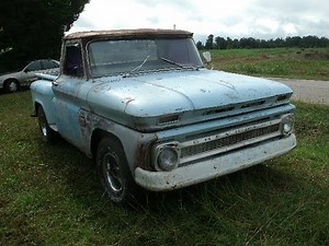 1966 Chevy Short Bed Stepside Pickup Truck, 350, auto, For Sale, $4000, Call 1-864-348-6079