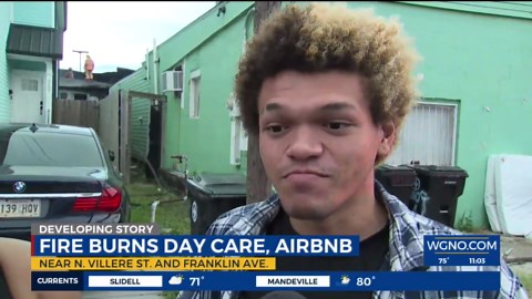 NOFD fights two-alarm blaze in St. Claude neighborhood