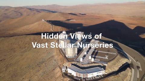 Amazing Stellar Nursery Views -Created From 1 Million Images