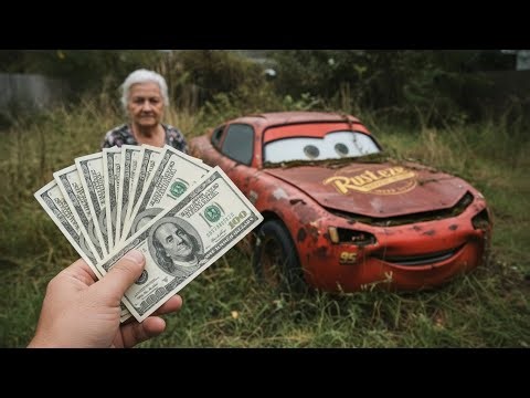 Restoring a Burned-Out Lightning McQueen - $500 Offer | Full Process ASMR