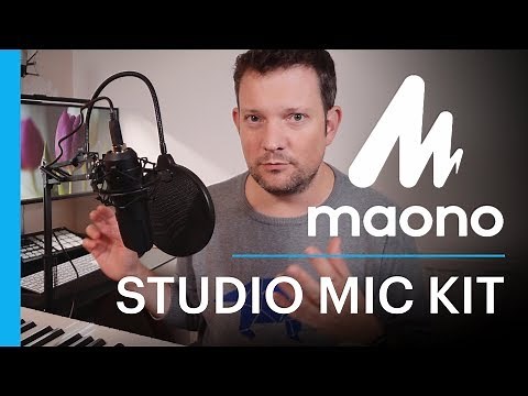 Maono AU-A04 Studio Microphone Kit - Audio Test & Review
