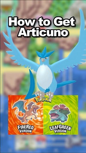 How to Get Articuno Pokemon FireRed LeafGreen #pokemon