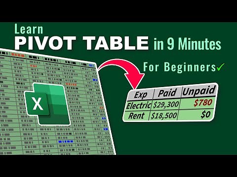 PIVOT TABLE: Excel’s Top Data Tool! Excel in Excel!