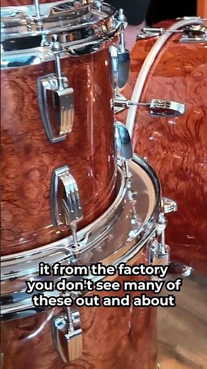 Check out this used Ludwig Classic Maple in African Bubinga 😍 #ludwig #ludwigdrums #drummer #drumkit