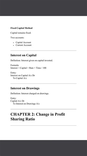 Class 12 Accountancy Book 1 Full Notes | Accounting for Partnership Firms | All Chapters Explained