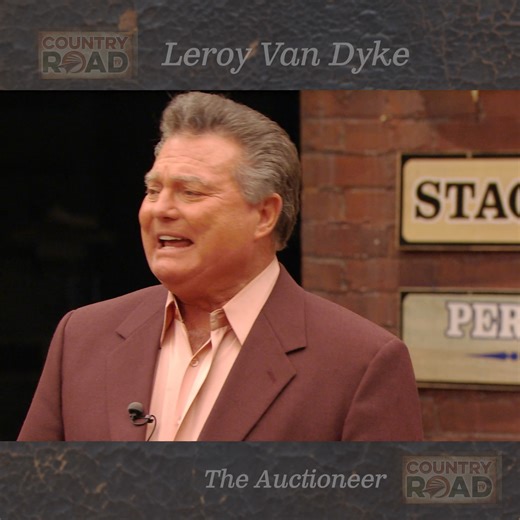 Watch this entire show on Country Road TV's VOD platform - subscribe today right here and watch anytime! https://tinyurl.com/bdfsfbdc • Leroy Van Dyke is an American country singer best known for two of the genre’s most enduring songs, “The Auctioneer” and “Walk On By.” Born in 1929 in Missouri, he burst onto the scene in the late 1950s with his rapid-fire delivery on “The Auctioneer,” a novelty hit that showcased both showmanship and traditional country flair. He followed it with “Walk On By,”