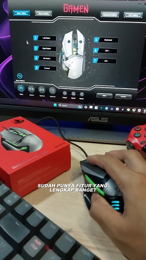 Mouse Gaming Macro Gamen GM310 #mouse #mousegaming #mousemacro