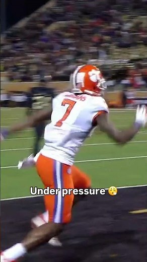 That throw was placed to perfection 🫡 #clemson #accfootball #collegefootball