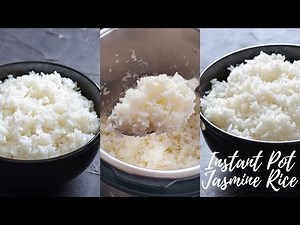 Instant Pot Jasmine Rice Recipe