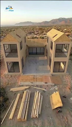 From Shipping Containers to a Luxury Home in 60 Seconds | Real Construction Timelapse 🏗️🏡
