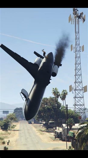 Pilot and Airhostess decided to jump after colliding with tower