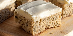 Frosted Banana Bars