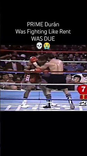 Roberto Durán Was Fighting Like Rent Was Due 😭🥊