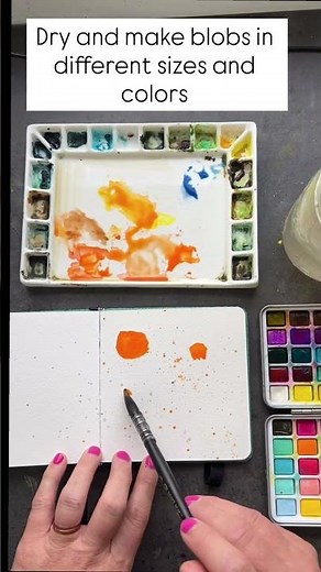 Paint Cute Pumpkins in 5 Minutes! Quick & Easy Watercolor Tutorial