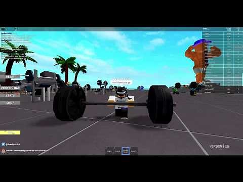 Roblox Weight Lifting Simulator 2 How to Be Small and Keep ur Strength The Easy Way
