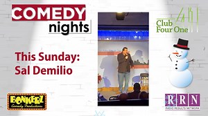 1.7K views | Enjoy free live comedy this evening at Club 41 with Sal Demilio! View the Club 41 comedy schedule here: https://www.islandresortandcasino.com/entertainment/club-four-one | Island Resort & Casino | Facebook