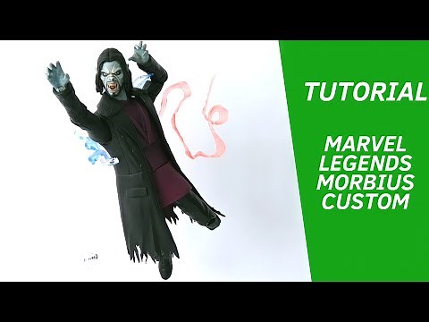 Marvel Legends Morbius Custom | Procedimiento y Review EN ESPAÑOL