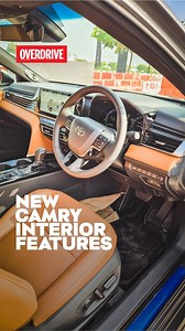 7.5K views · 30 reactions | Let’s take a look at the cabin interior features of the Toyota Camry! Full review drops on Dec 20 at 4 PM—stay tuned! #ToyotaCamry #InteriorFeatures #AutoReview #Camry #StayTuned | OVERDRIVE | Facebook