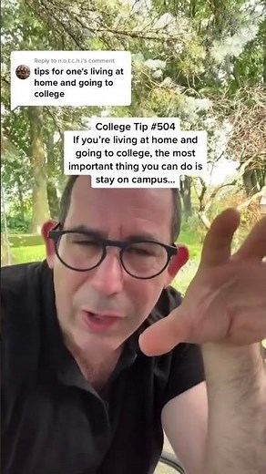 College Tip #504 COMMUTER Students: Stay on Campus for THIS Reason