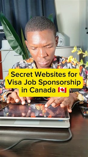 Secret Websites for Visa Sponsorship Jobs in Canada
