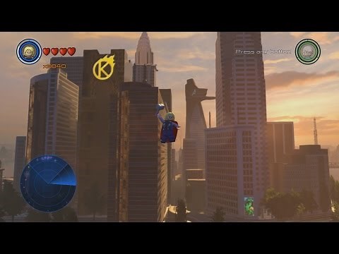 All Gold Bricks in New York (Manhattan Hub) - LEGO Marvel's Avengers