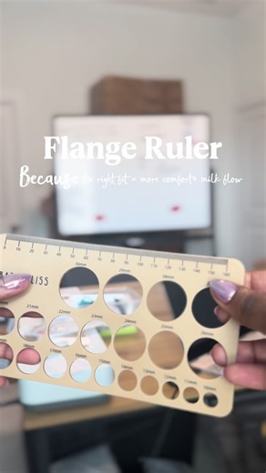 Essential Flange Sizing Ruler for Comfortable Pumping