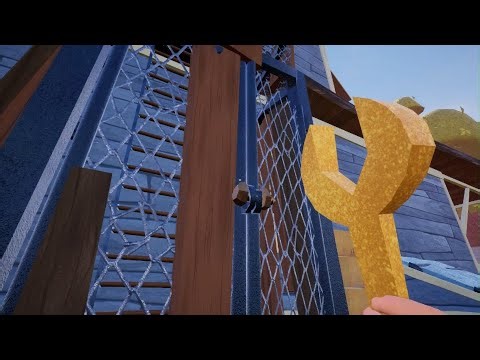 Me playing hello neighbor part 2