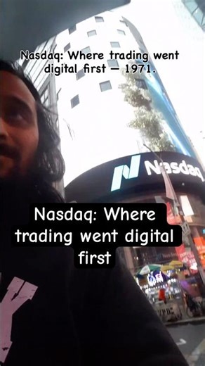 Nasdaq: Where trading went digital first