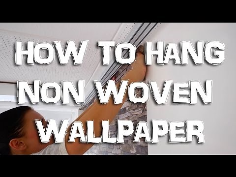 HOW TO HANG NON-WOVEN WALLPAPER | Instruction | WALLCOVER