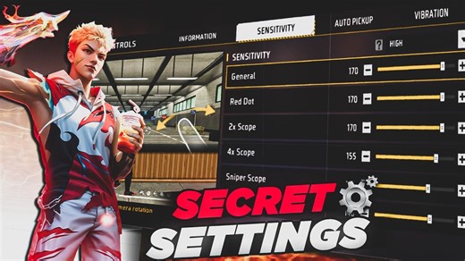 169K views · 2.6K reactions | ALL NEW SECRET (SETTING) OF FREE FIRE || CONTROL SETTING + SENSITIVITY+ PRO SETTING | GPFF | Facebook