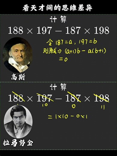 换元大法，看天才间的思维差异 #数学#数学思维