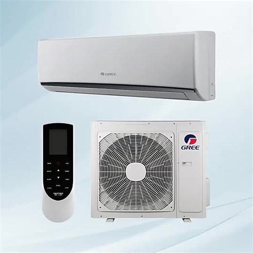Gree Refrigerant Inverter Air Conditioner Refrigeration Household Split Wall-mounted Air to Air Heat Pump Electric Room AC 220V