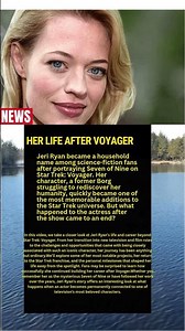 What Happened to Seven of Nine? The Shocking Story of Jeri Ryan! 😱 #short