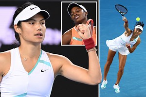 Raducanu gets debut Australian Open win thanks to 17-minute 1st set vs Stephens