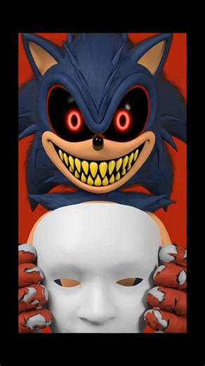 Ai testing with sonic.exe #sonicexe #ai #mask #test