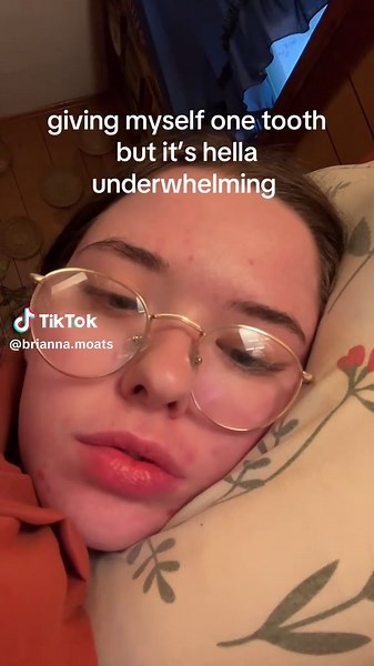 i didn’t struggle like everyone else lmfao | teeth