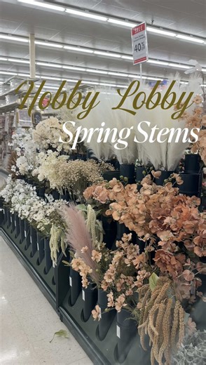 Spring Home Decor Ideas from Hobby Lobby