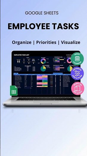 Task List Pro Google Sheet | Manage Tasks & Boost Productivity Easily #google