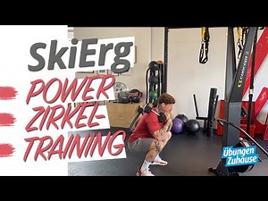 Concept2 SkiErg | Power Zirkeltraining mit Ski-Ergometer und Kurzhanteln