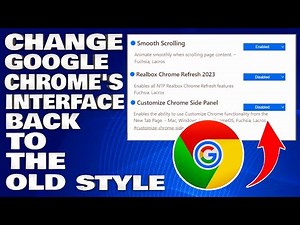How To Change Google Chrome's Interface Back to the Old Style [Guide 2024]