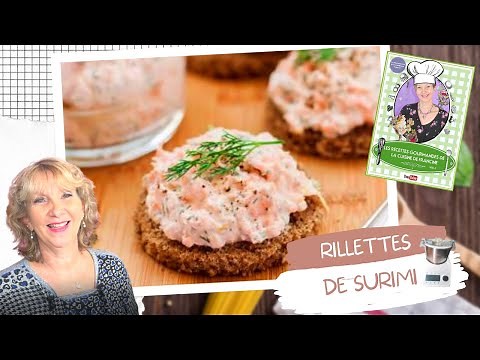 Rillettes de Surimi : la recette originale AVEC LE COMPACT COOK PLATINUM, PRO, DELUXE OU ELITE
