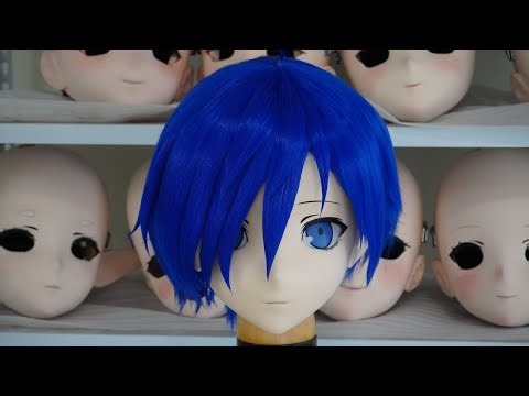 Full head with lock kigurumi mask customize character for show