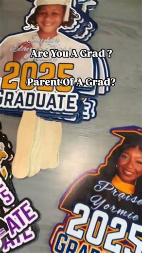 Graduating This Winter? Check out these custom graduation fan designs #graduationgifts #classof2025