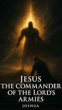 “Jesus the Commander of the Lord’s Armies — Joshua” #christiangoth