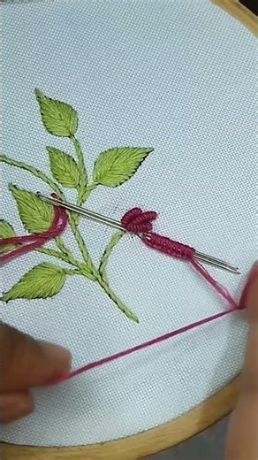 aesthetic flowers embroidery stitching #stitch #flowers #embroidery
