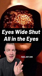 In Eyes Wide Shut, the masks hide faces but leave the eyes exposed. #movietok #filmtok #screenwriting #EyesWideShut #Kubrick