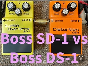 BOSS SD-1 vs BOSS DS-1 - What's The Difference?