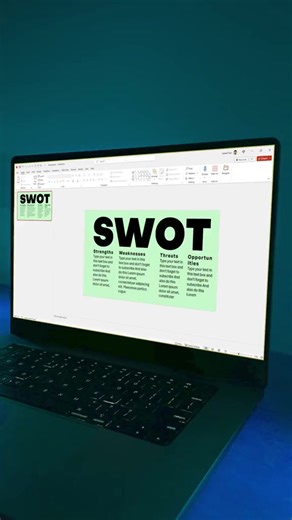 22K views · 357 reactions | Use this SWOT PowerPoint Slide Desig on your next presentation!! #powerpointideas #powerpointpresentation #PowerPoint #Powerpointtips #powerpointforbeginners #powerpointtutorial #SWOTanalysis #SWOT | Powerpoint Tutorials | Facebook