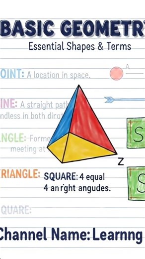 Basic geometry #learning #maths