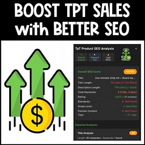 SEO Analyzer for TPT Sellers